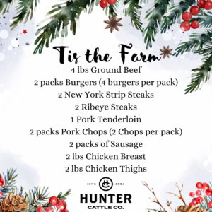Tis' the Farm-Holiday Package