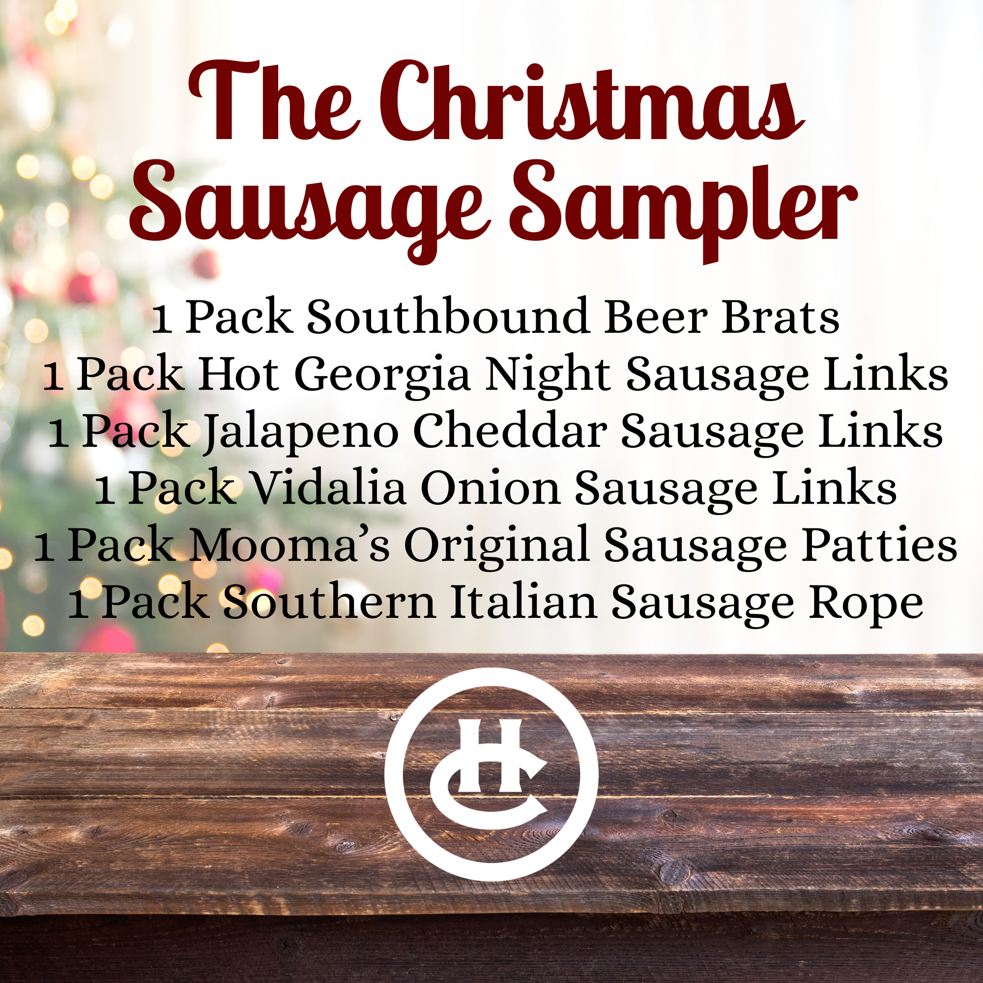 The Christmas Sausage Sampler Holiday Package