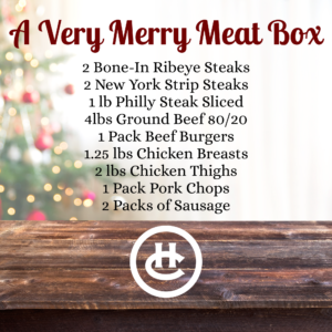A Very Merry Meat Box Holiday Package