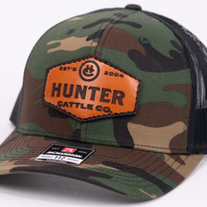 Camo Hunter Cattle Hat