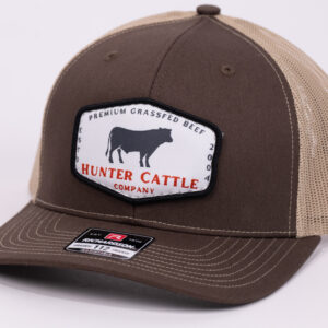 Brown Cow Hunter Cattle Hat
